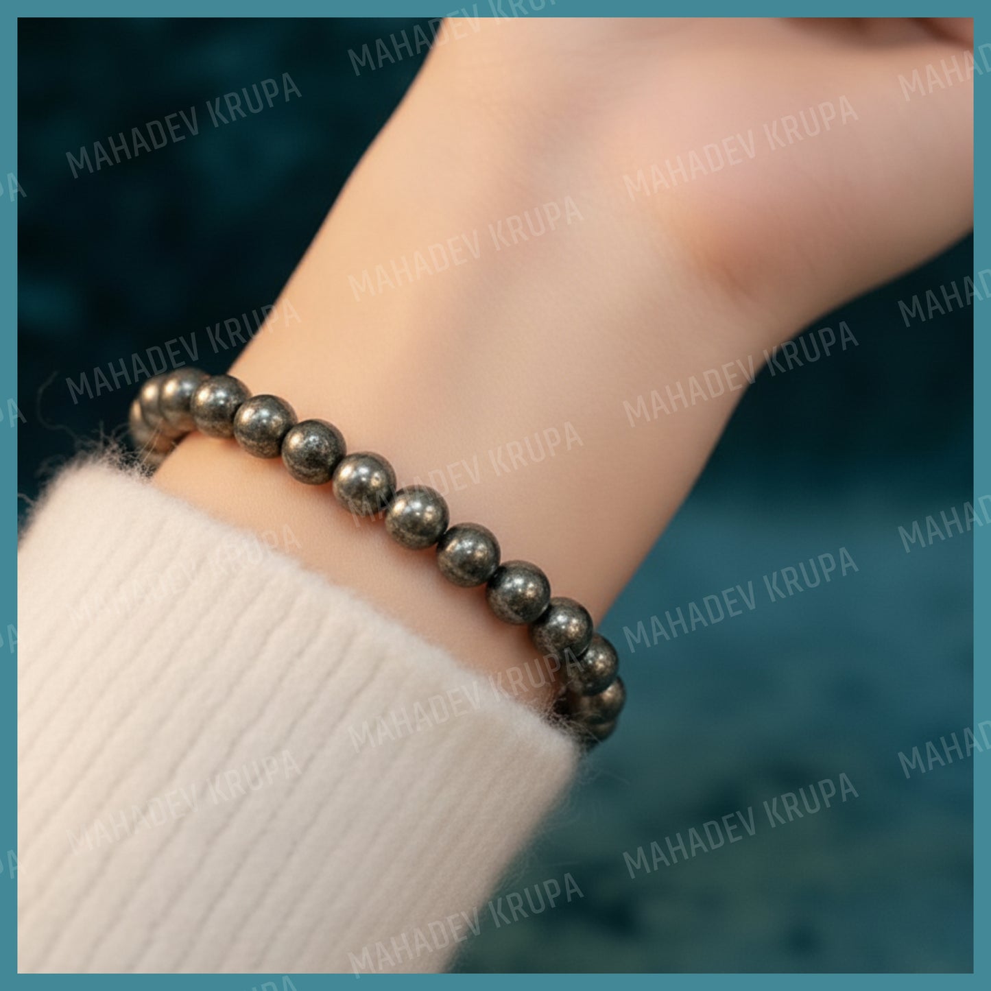 Natural Pyrite Bracelet – Wealth, Confidence & Positive Energy