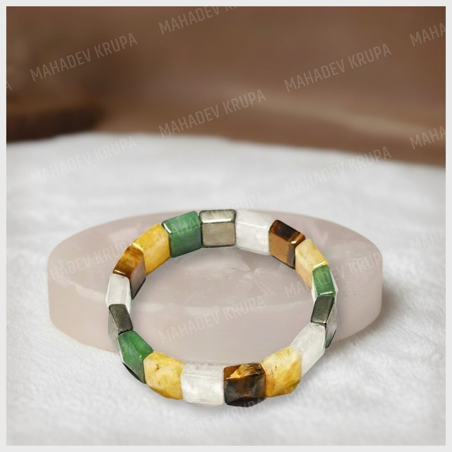 Cubical Money Magnet Bracelet – Wealth, Positivity & Divine Balance