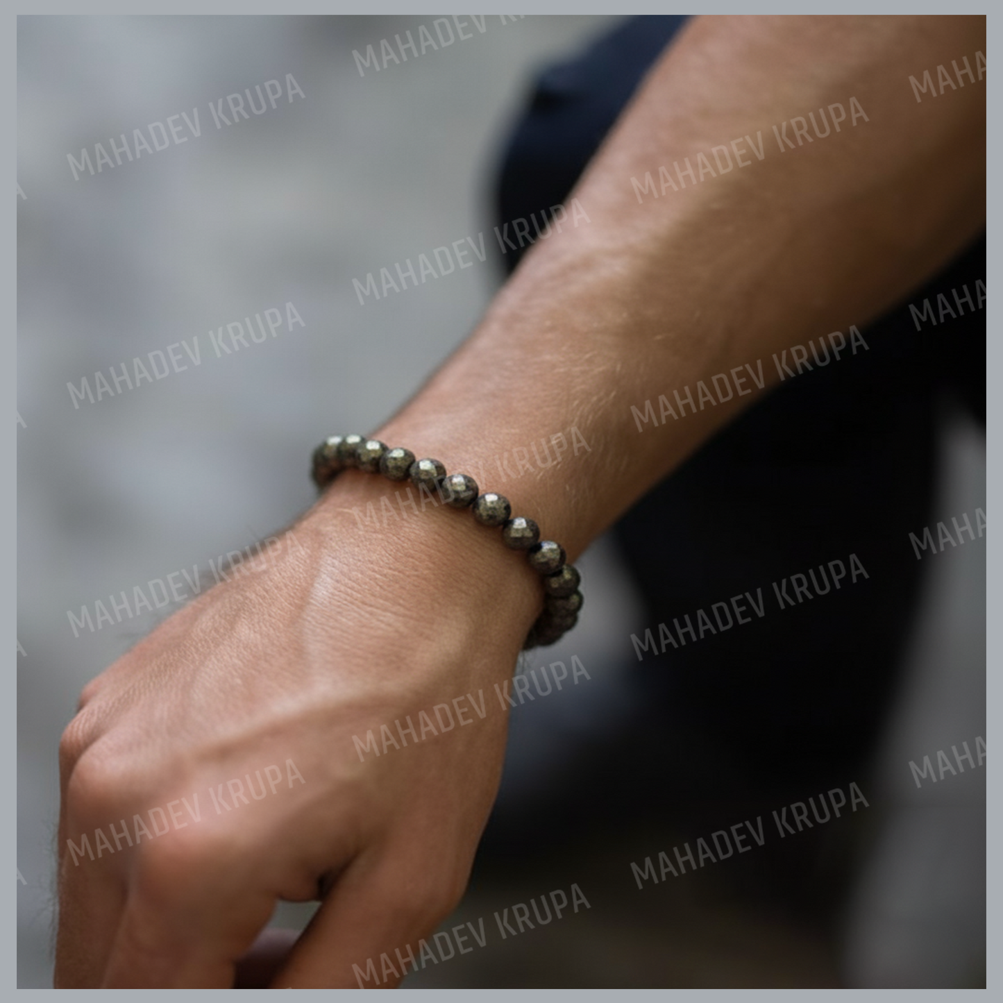 Diamond Cut Pyrite Bracelet – Wealth, Confidence & Protection