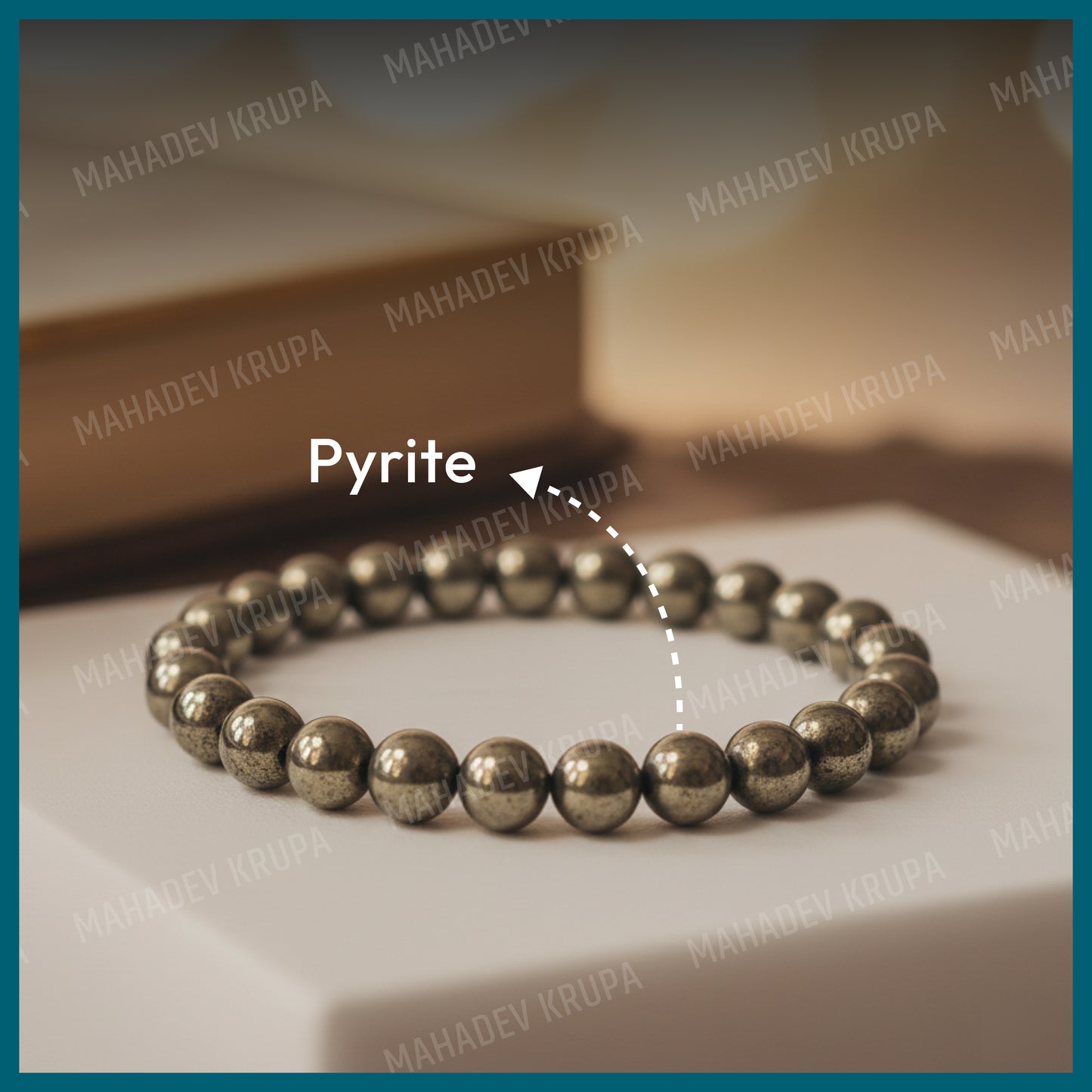 Natural Pyrite Bracelet – Wealth, Confidence & Positive Energy