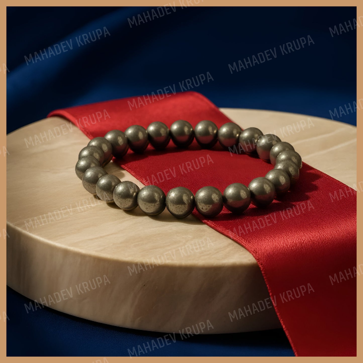 Natural Pyrite Bracelet – Wealth, Confidence & Positive Energy