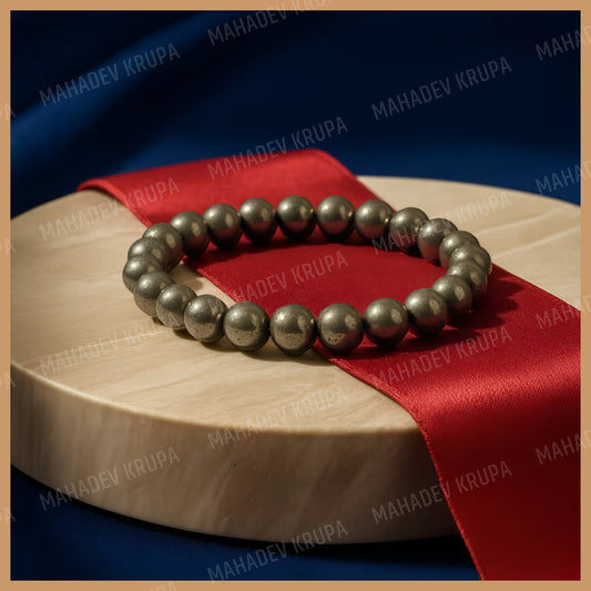 Natural Pyrite Bracelet – Wealth, Confidence & Positive Energy