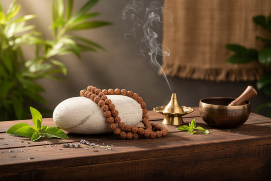 Premium 108+1 Rudraksha Mala – Divine Energy from Mahakal, Ujjain